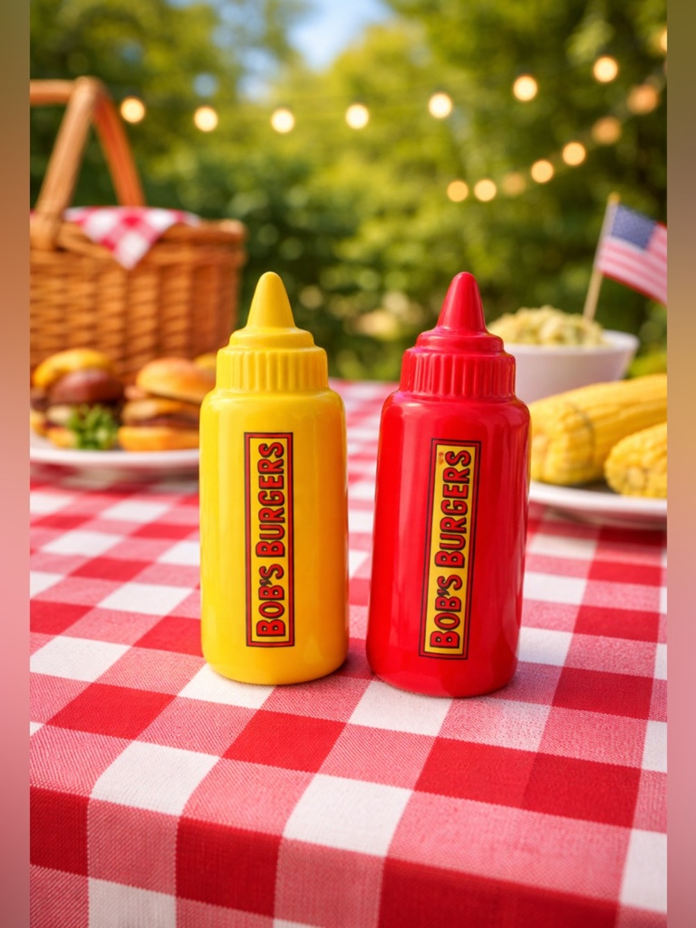 Bobs Burgers Salt and Pepper Shakers